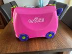 reis koffertje Trunki kinderkoffer rose, Sieraden, Tassen en Uiterlijk, Koffers, Ophalen, Gebruikt, Hard kunststof, Minder dan 50 cm