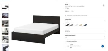 MALM Ikea Bed