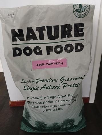 10 KG NATURE DOG FOOD ZALM MONOPROTEINE beschikbaar voor biedingen