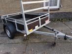 Zeer nette twins aanhanger met fijnmazig net 200 x 130, Auto diversen, Aanhangers en Bagagewagens, Ophalen, Gebruikt