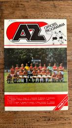 Programma AZ-Go Ahead Eagles 12 november 1977, Overige typen, Gebruikt, Ophalen of Verzenden, AZ