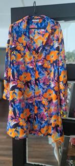 Janina Bloemenprint Blouse Maat 42, Overige kleuren, Maat 42/44 (L), Ophalen of Verzenden, Zo goed als nieuw