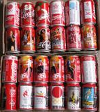24 verschillende lege Coca Cola blikjes, Ophalen of Verzenden, Zo goed als nieuw, Verpakking