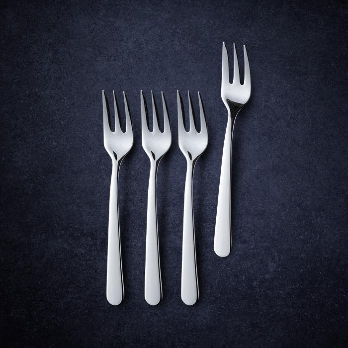 Taartvorkjes 4-delige set Royal Van Kempen & Begeer NIEUW, Huis en Inrichting, Keuken | Bestek, Nieuw, Vaatwasserbestendig, Ophalen of Verzenden