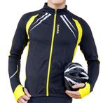 Nieuwe Jersey van santic zwart/geel maat M, L, 2XL, Santic, Nieuw, Bovenkleding, Heren