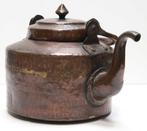 Thee ketel uit India KK1 Antieke koperen THEEPOT koper Azie, Antiek en Kunst, Ophalen of Verzenden