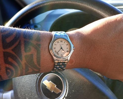 Cartier Cougar en een Nivada Grenchen Depthmaster, Sieraden, Tassen en Uiterlijk, Horloges | Heren, Gebruikt, Polshorloge, Overige merken