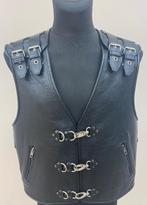 leren vest, leer, biker, Motoren, Kleding | Motorkleding, Verzenden, Nieuw met kaartje, Heren, Jas | leer