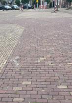 gebruikt oud gebakken dikformaten rood paars genuanceerd, Ophalen of Verzenden, Gebruikt, Keramiek, Klinkers