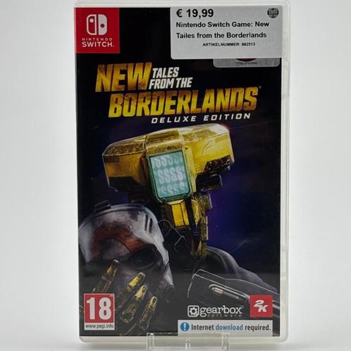 Nintendo Switch Game: New Tailes from the Borderlands, Spelcomputers en Games, Spelcomputers | Nintendo Switch, Zo goed als nieuw