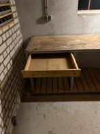 Grote werkbank met lades - 258cm lang, Ophalen, Gebruikt, 170 cm of meer, Bankschroef