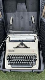 Scheidegger  typemachine met koffer, Ophalen of Verzenden, Gebruikt