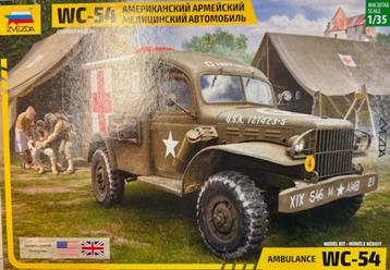 Coelianmodels, Zvezda, 3711, Dodge WC-54, 1/35, € 35,99 beschikbaar voor biedingen