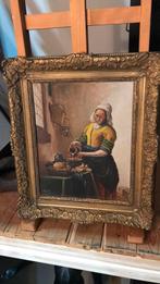 Antiek. Het melkmeisje van Vermeer., Ophalen of Verzenden