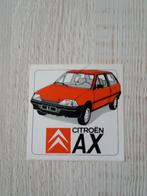 sticker CITROËN AX, Ophalen of Verzenden, Zo goed als nieuw, Auto of Motor
