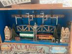 2 leuke diarama’s treinen HO Heineken NS wagon en tram, Gebruikt, Gelijkstroom of Wisselstroom, Overige typen, NS