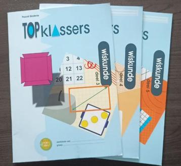 Topklasssers Wiskund - deel 3, 4 & 5 beschikbaar voor biedingen