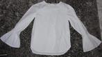 152 BY BAR bar witte blouse, Kinderen en Baby's, Kinderkleding | Maat 152, Ophalen of Verzenden, Zo goed als nieuw, Meisje, Overhemd of Blouse