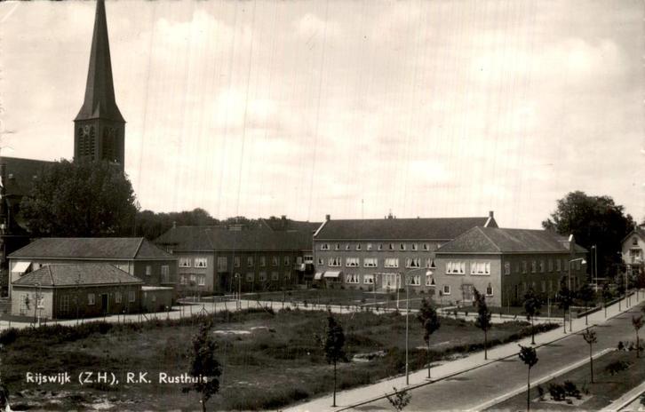 Rijswijk - R.K. Rusthuis, Verzamelen, Ansichtkaarten | Nederland, Gelopen, Zuid-Holland, Voor 1920, Ophalen of Verzenden
