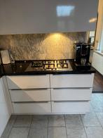 Bosch gasstel met 5 pitten en wokbrander, Gebruikt, Minder dan 85 cm, 60 cm of meer, Ophalen of Verzenden