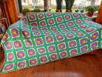 Nieuwe gehaakte sprei, deken, woondeken, plaid 2.15 x 1.50, Ophalen of Verzenden, Nieuw