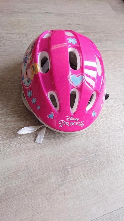 Fietshelm (4-6 jaar) Disney prinsessen, Fietsen en Brommers, Fietsaccessoires | Fietshelmen, Zo goed als nieuw, Meisje, XXS, Ophalen of Verzenden