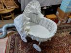 Klassieke wieg riet met bekleding, Ophalen, Gebruikt, Wieg