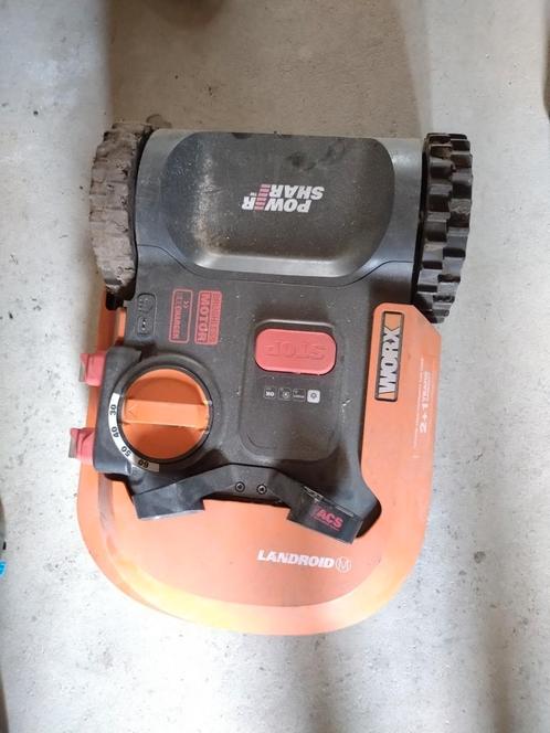 Robotmaaier Workx Landroid M500 WR141E, Tuin en Terras, Robotmaaiers, Gebruikt, Minder dan 20 cm, Met regensensor, Bestuurbaar via app