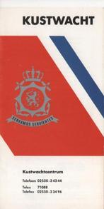 Eerste folder NL Kustwacht (1987), Verzamelen, Ophalen of Verzenden, Zo goed als nieuw, Overige typen