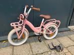 Kinderfiets Sjoef 14 inch 3-5 jaar met zijwielen, Fietsen en Brommers, Ophalen, Zijwieltjes, Gebruikt, Minder dan 16 inch