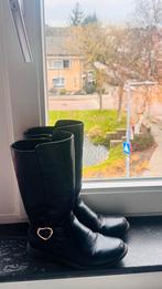 Friboo zwarte laarzen maat 35, Ophalen, Gebruikt, Meisje, Laarzen