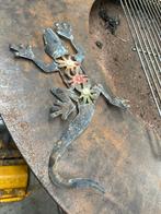 Metalen Tuin Hagedis, Ophalen, Gebruikt, Metaal, Dierenbeeld