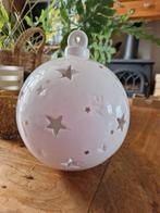 Riviera Maison Kaars Kandelaar Wit, Overige materialen, Wit, Ophalen of Verzenden, Zo goed als nieuw