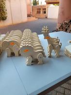 Partij houte 3d dieren ***20 stuks***, Ophalen of Verzenden