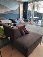Hoekbank, antriciet/bruin, Ophalen of Verzenden, Gebruikt