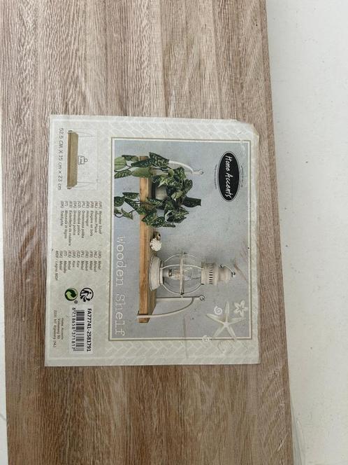 Nieuwe Houten Wandplank van Home Accents, Huis en Inrichting, Woonaccessoires | Wandplanken en Boekenplanken, Nieuw, Ophalen
