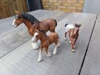 Schleich dieren 3 paarden, Ophalen of Verzenden, Zo goed als nieuw