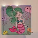 Puzzel zeemeermin, Ophalen of Verzenden, Minder dan 10 stukjes, Zo goed als nieuw, 2 tot 4 jaar