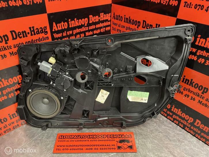 Ford Fiesta ('08-'17) 5-DRS Raammechanisme Rechtsvoor, Auto-onderdelen, Ruiten en Toebehoren, Gebruikt, Ophalen of Verzenden