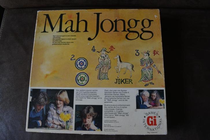 Mah Jongg, Hobby en Vrije tijd, Gezelschapsspellen | Bordspellen, Gebruikt, Verzenden