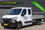 Renault Master T35 2.3 dCi L3 OPEN LAADBAK, 150PK, DC-7P, AI, Auto's, Bestelauto's, Voorwielaandrijving, Gebruikt, Euro 6, 4 cilinders