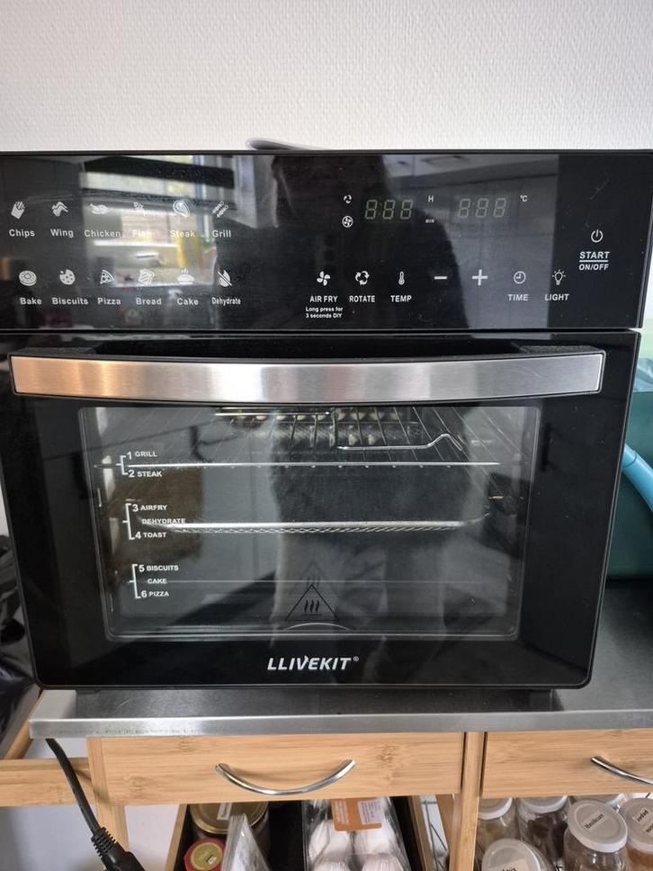 Airfryer/Oven, Witgoed en Apparatuur, Ovens, Zo goed als nieuw, Minder dan 45 cm, Ophalen of Verzenden