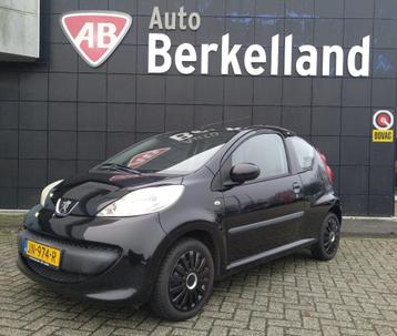Peugeot 107 1.0 12V 3-Drs  Zwart  Airco / Elektrisch pakket beschikbaar voor biedingen