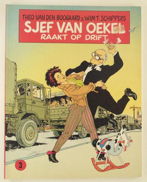 Boogaard, Theo van den - Sjef van Oekel raakt op drift, Boeken, Stripboeken, Gelezen, Eén stripboek, Verzenden