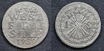 West Friesland Bezemstuiver 1739, Postzegels en Munten, Munten | Nederland, Verzenden, Vóór koninkrijk, 5 cent, Zilver