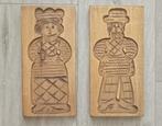 2 Brocante originele handgestoken speculaasplanken 30x14.5cm, Ophalen of Verzenden