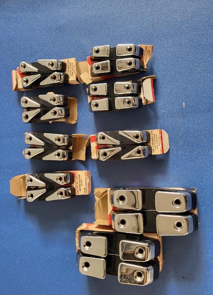 9 Perko set verhaalklemmen – Stern Skene, Watersport en Boten, Accessoires en Onderhoud, Zo goed als nieuw, Onderhoud en Reparatie