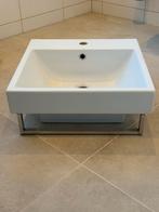 Catalano Lavabo 50 Quadro Zero Bianco Wastafel met rail, Ophalen, Zo goed als nieuw, Chroom, Wastafel