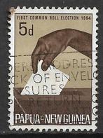 Papua & New Guinea 1964 Verkiezingen, Verzenden, Gestempeld