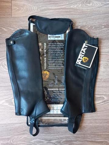 NIEUWE Ariat Concord Chaps Smooth black mt L beschikbaar voor biedingen